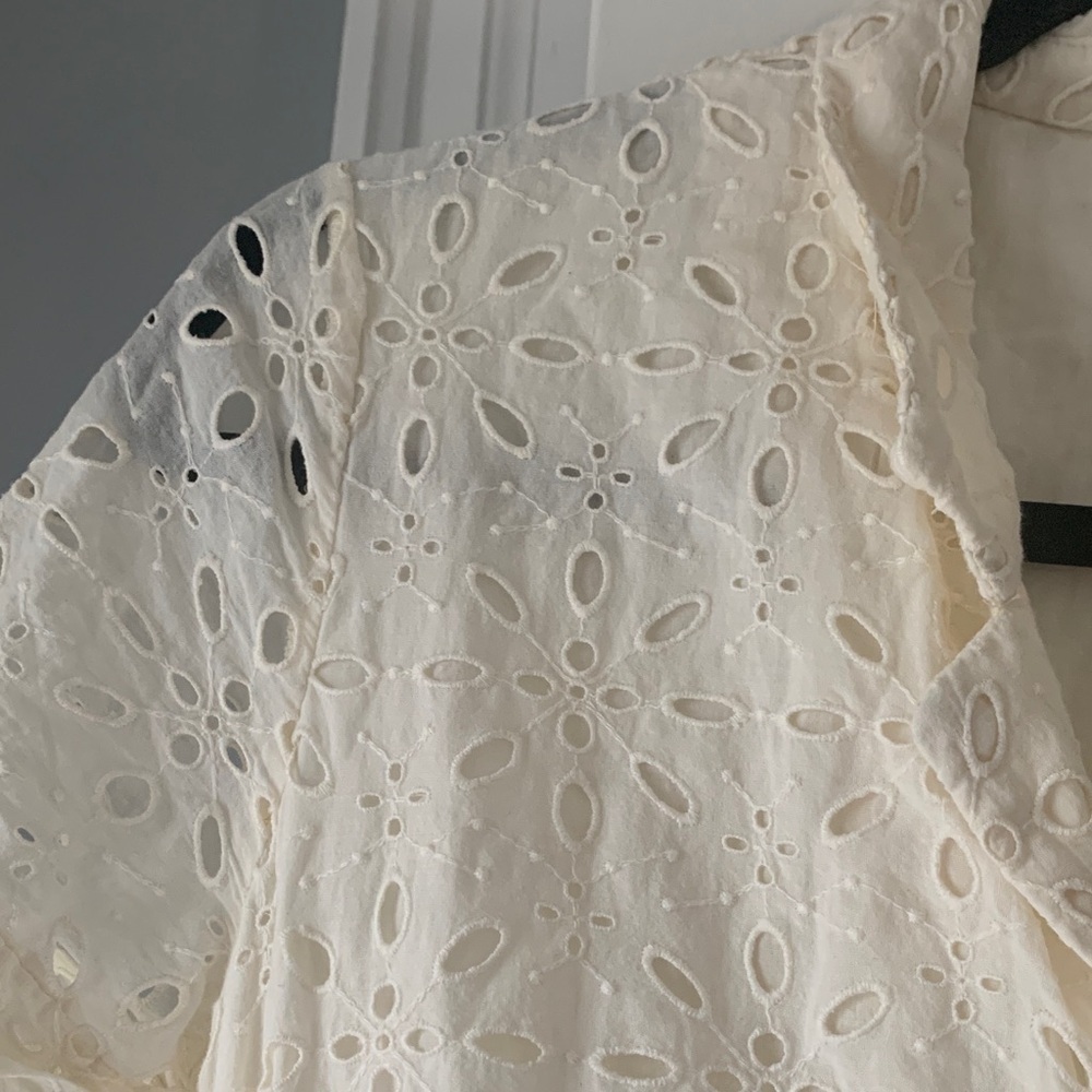 Wilfred Cream Eyelet Dress - Picture 3 of 12